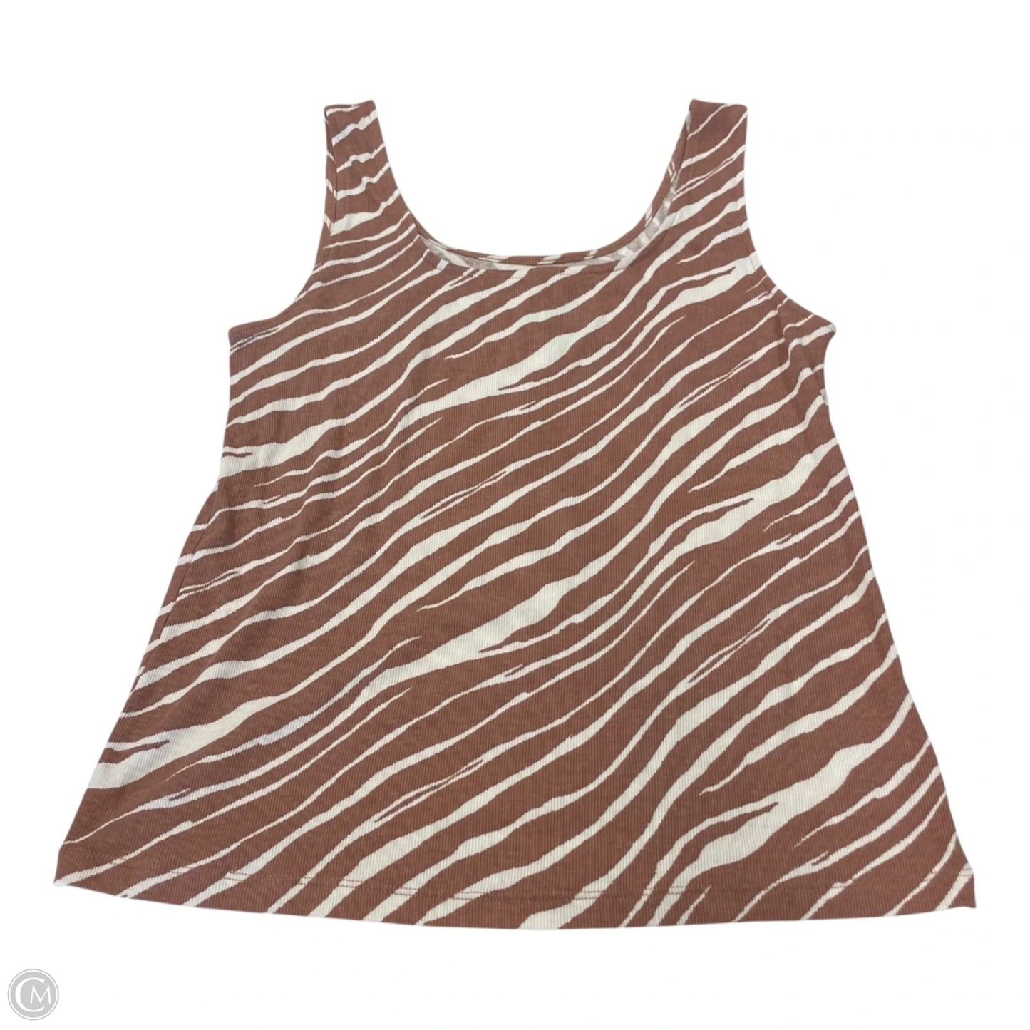 Tank Top By A New Day In Striped Pattern, Size: Xl