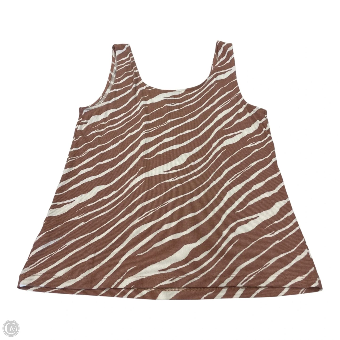 Tank Top By A New Day In Striped Pattern, Size: Xl