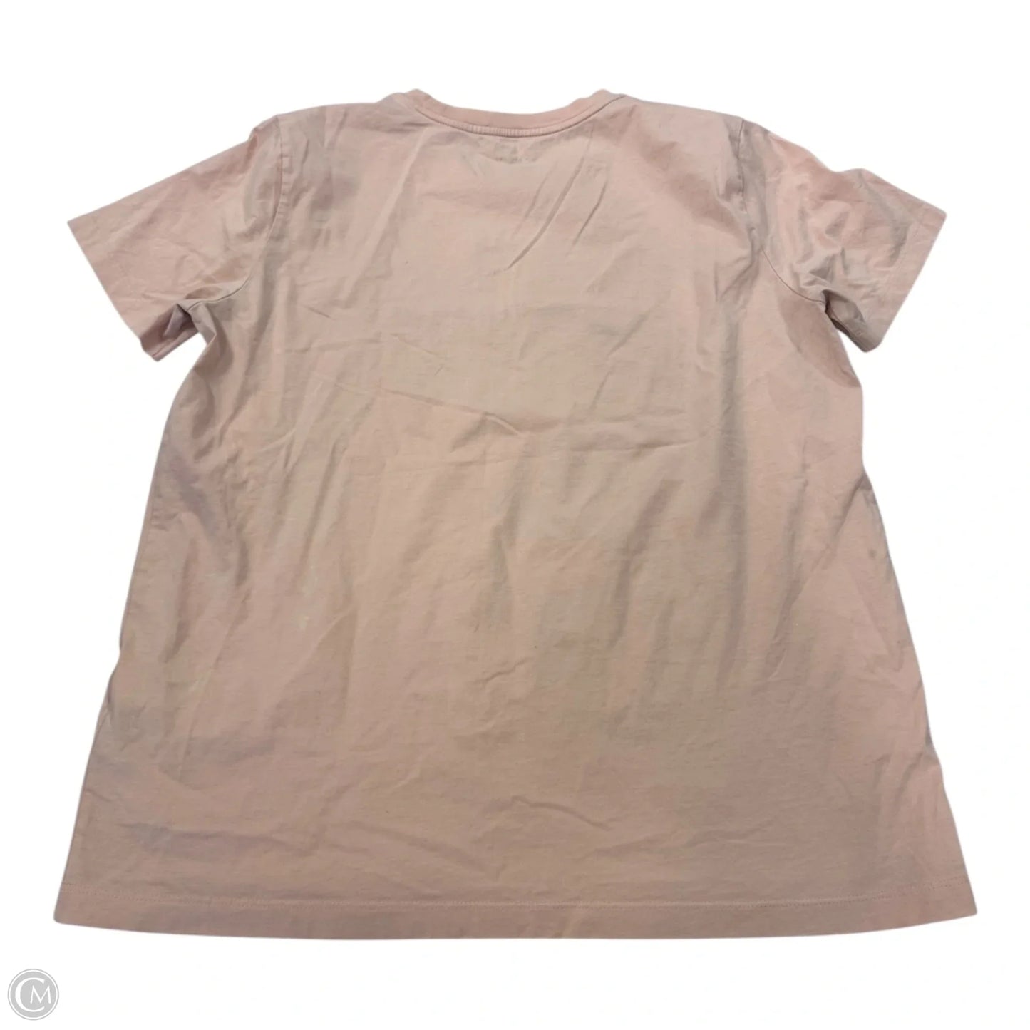 Top Short Sleeve Designer By Coach In Pink, Size: L