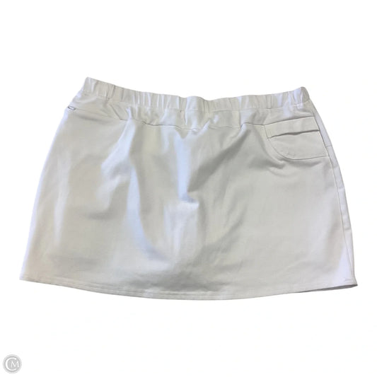 Skort By Lands End In White, Size: M