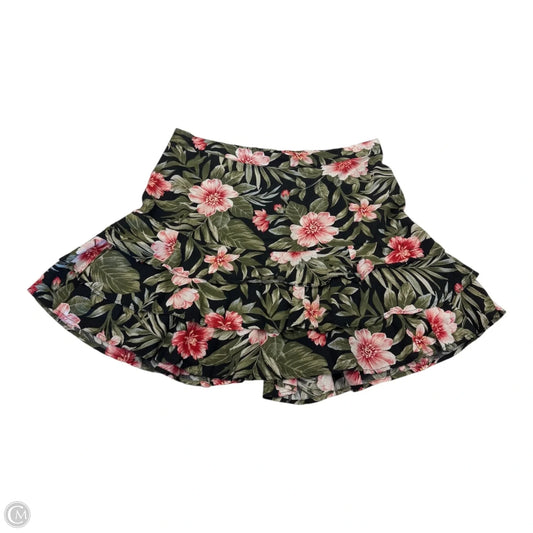 Skirt Mini & Short By American Eagle In Floral Print, Size: M