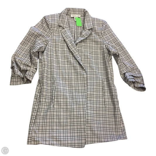 Blazer By Rachel Zoe In Plaid Pattern, Size: M