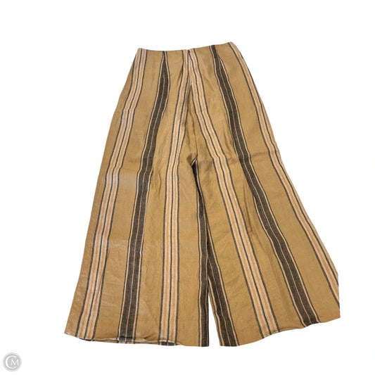 Pants Linen By Banana Republic In Striped Pattern, Size: 6