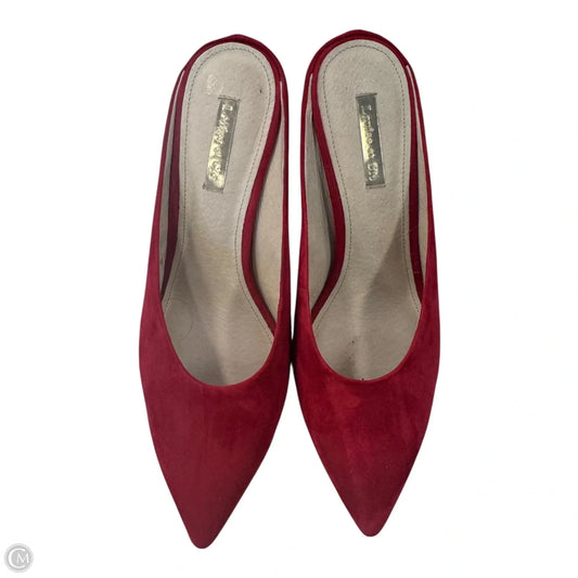 Shoes Heels Stiletto By Louise Et Cie In Red, Size: 9