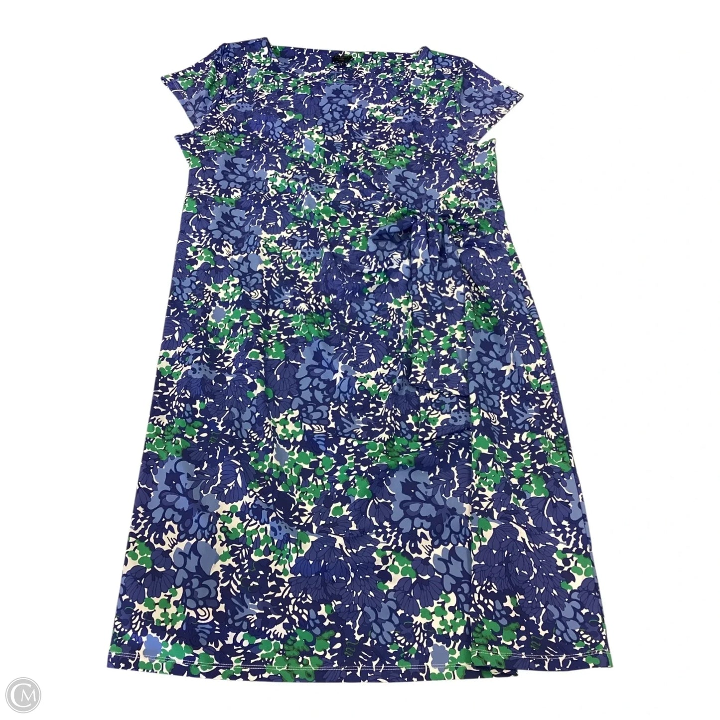 Dress Casual Midi By Talbots In Floral Print, Size: 2x