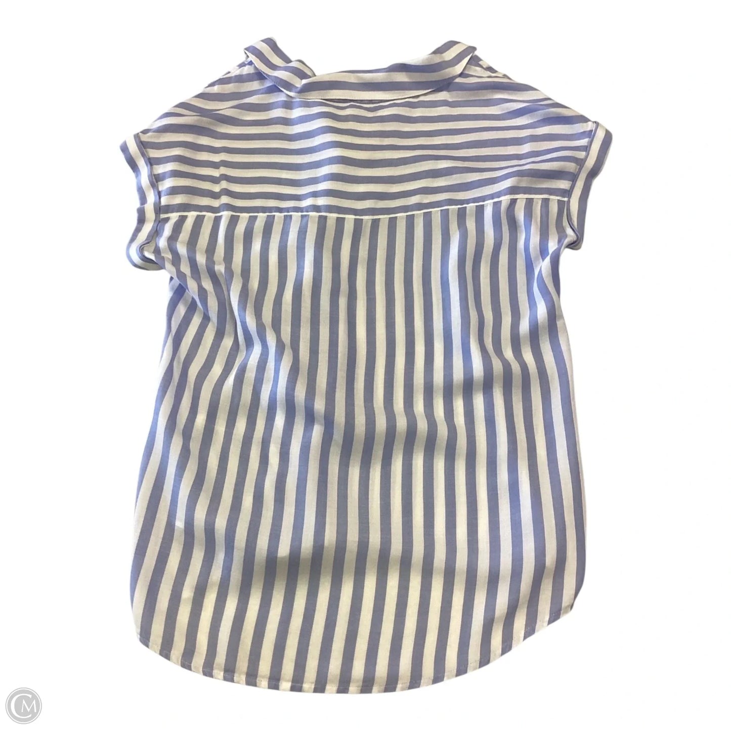 Top Short Sleeve By Gap In Striped Pattern, Size: Xs