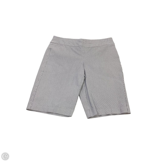 Shorts By Chicos In Striped Pattern, Size: S