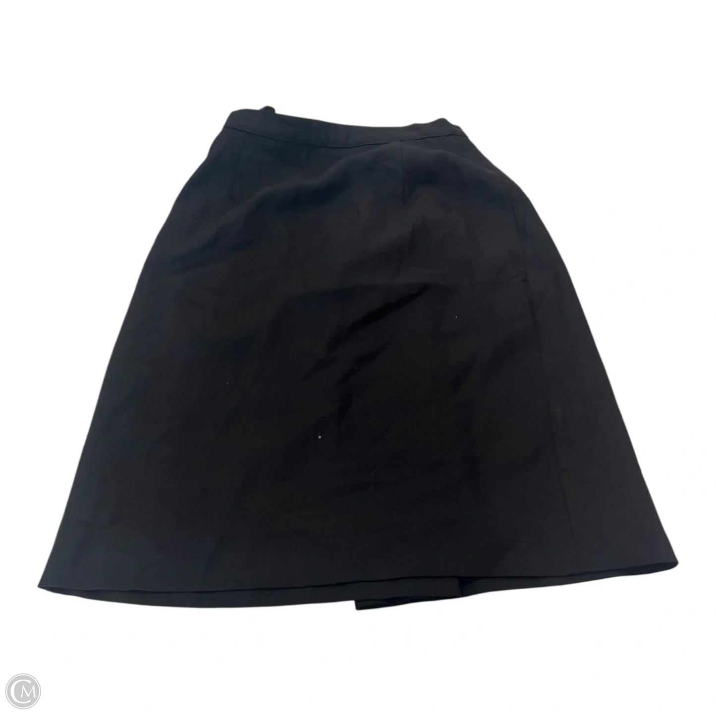 Skirt Midi By Banana Republic In Black, Size: 4