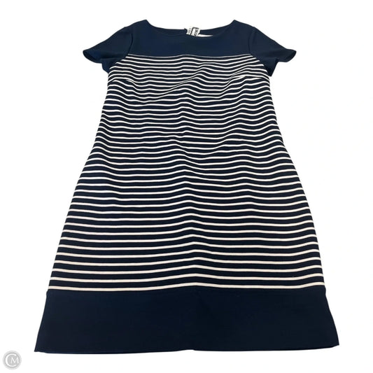 Dress Casual Midi By Laundry In Striped Pattern, Size: 8