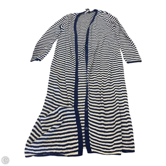 Cardigan By Zara In Striped Pattern, Size: M