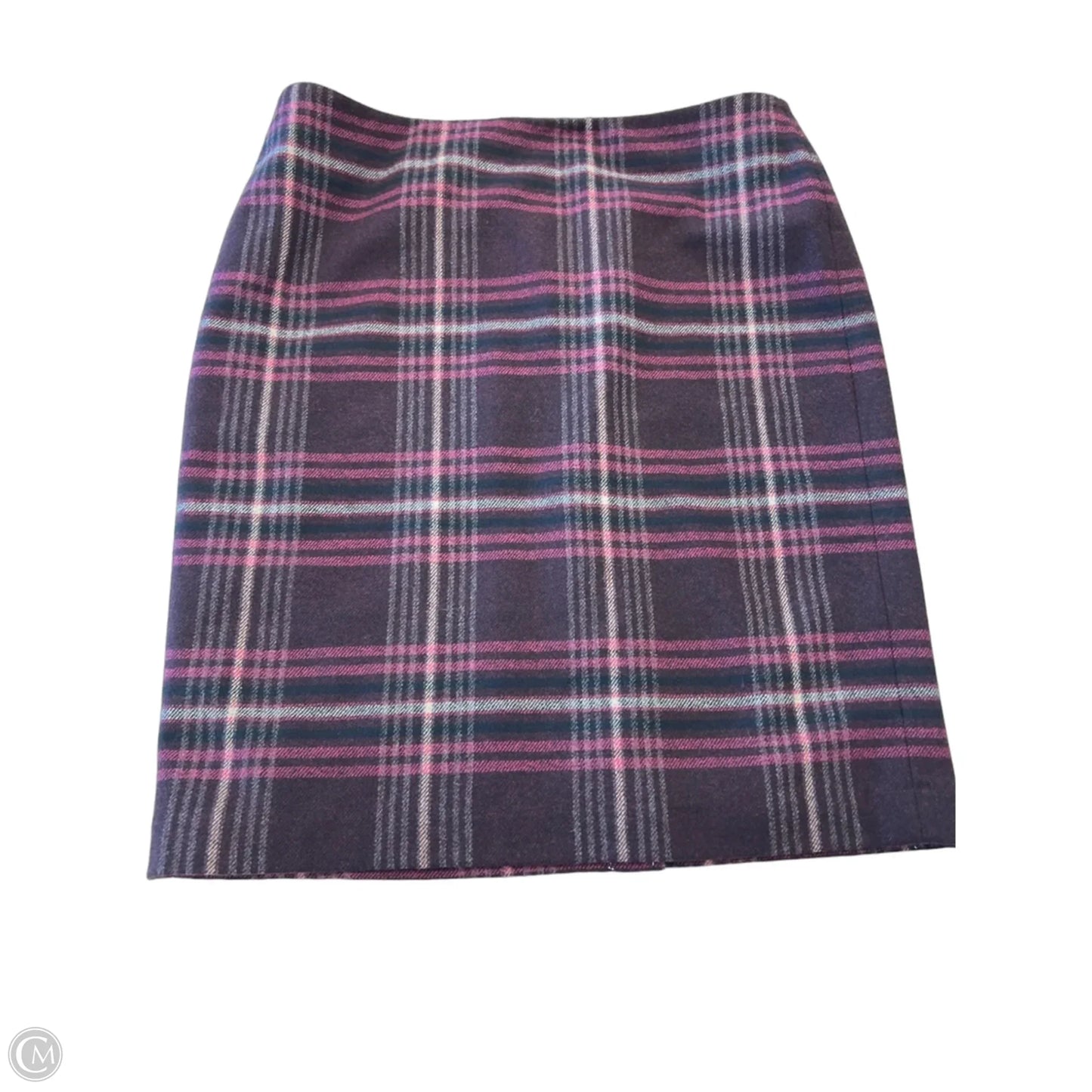 Skirt Midi By Talbots In Plaid Pattern, Size: 16