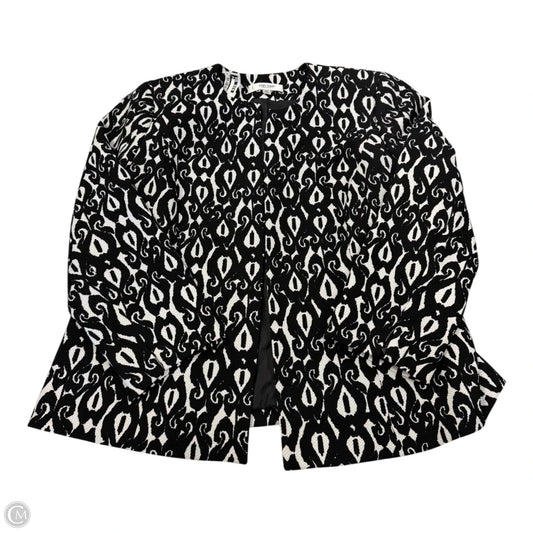 Blazer By Jones Studio In Black & White, Size: 16