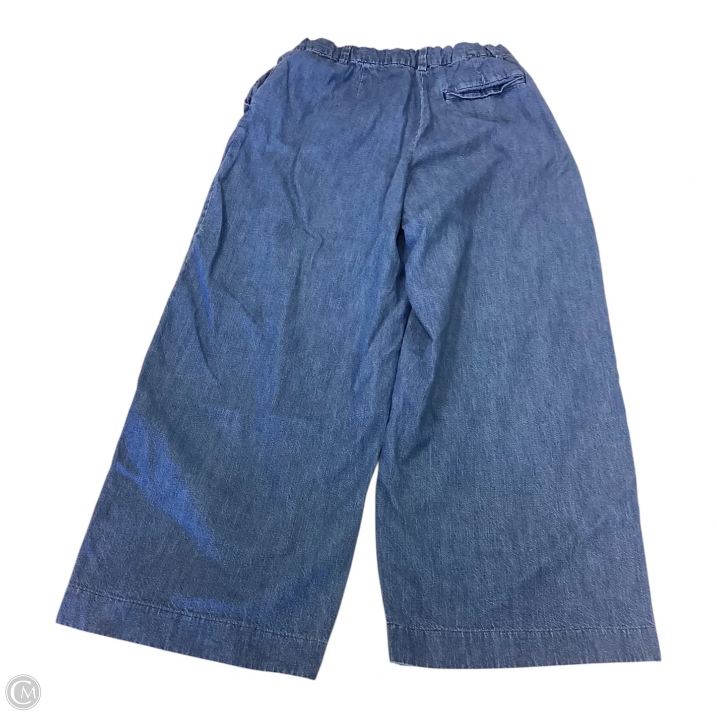 Jeans Wide Leg By Old Navy In Blue Denim, Size: 8p