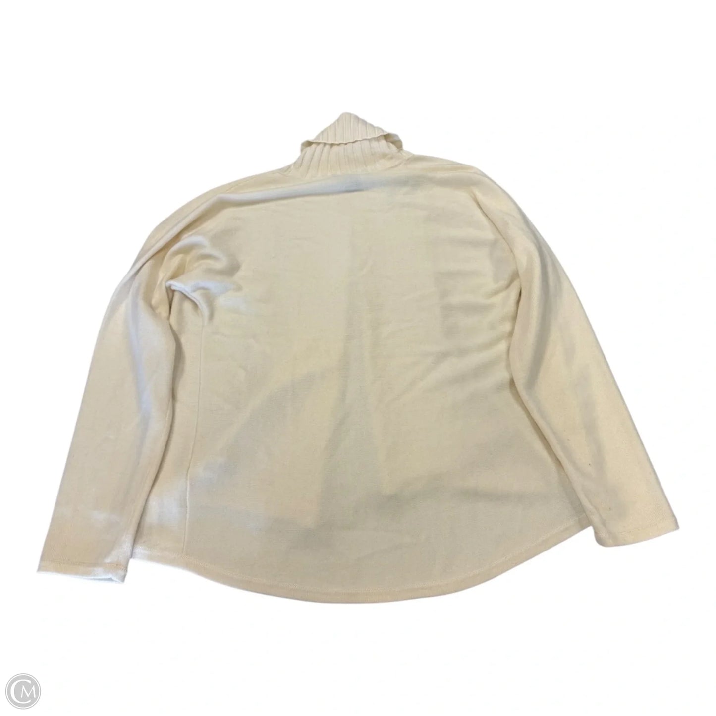 Cardigan By White House Black Market In Cream, Size: M