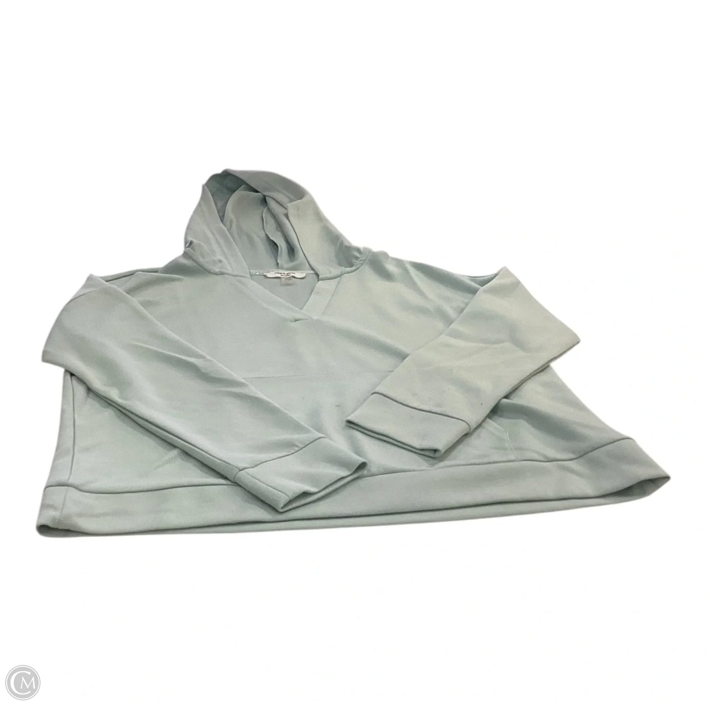 Sweatshirt Hoodie By Cable And Gauge In Green, Size: S