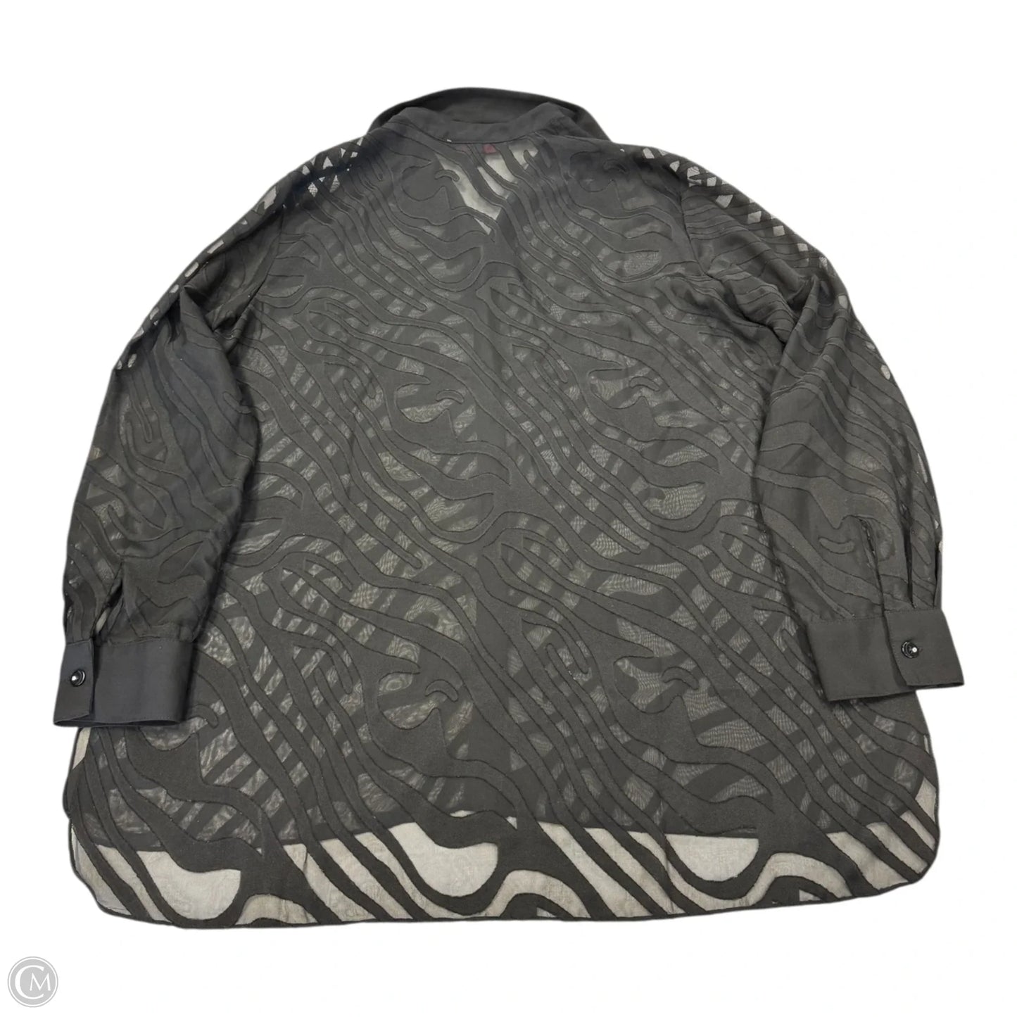 Top Long Sleeve By Clothes Mentor In Black, Size: Xl
