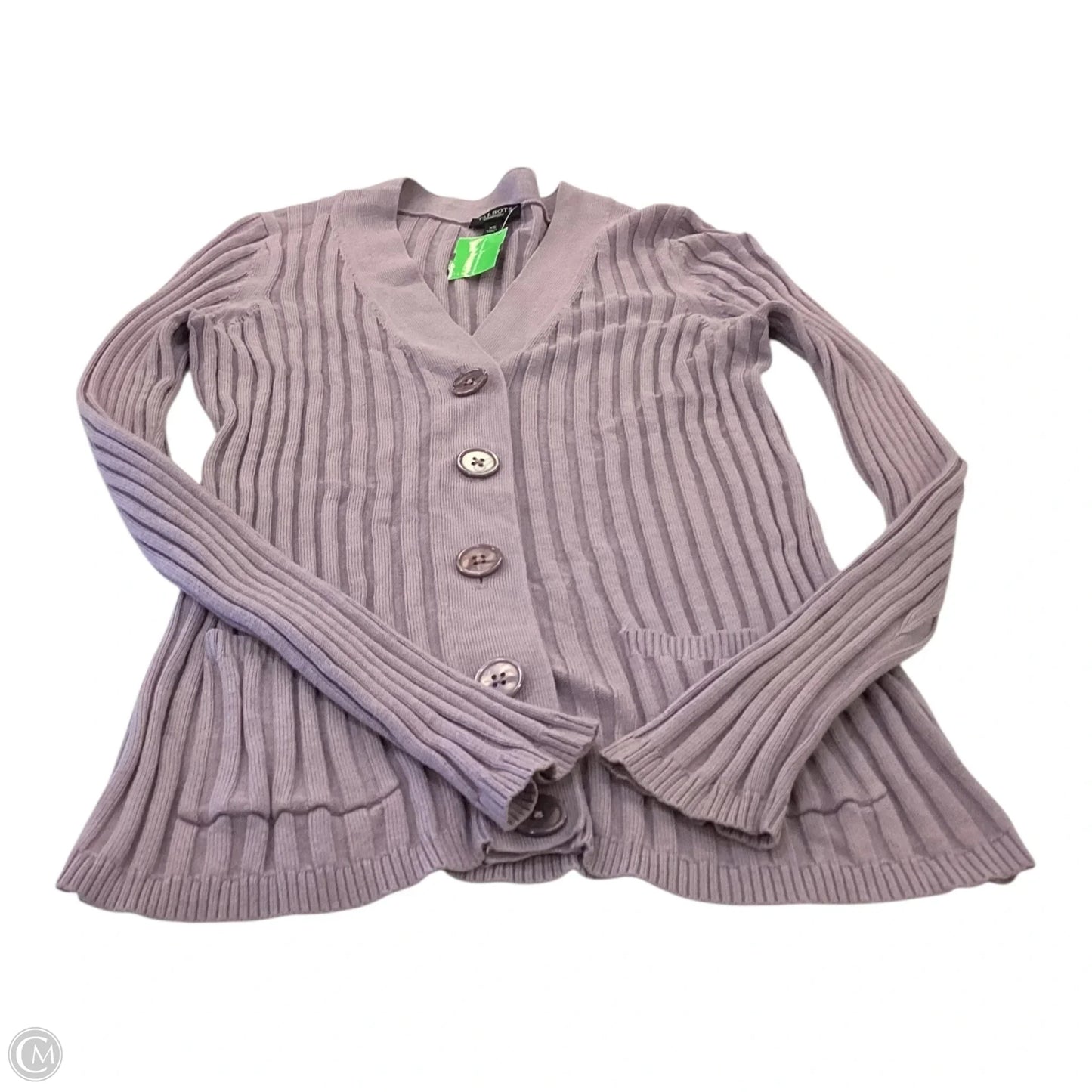 Cardigan By Talbots In Purple, Size: Xs