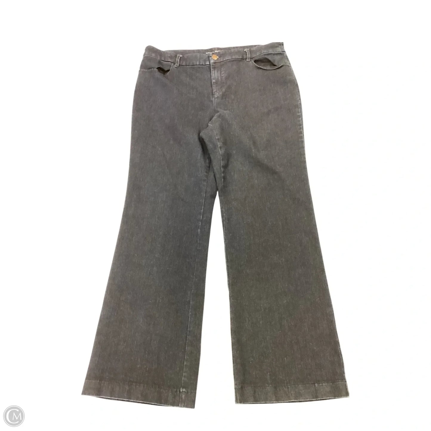 Jeans Wide Leg By Chicos In Blue Denim, Size: Xl