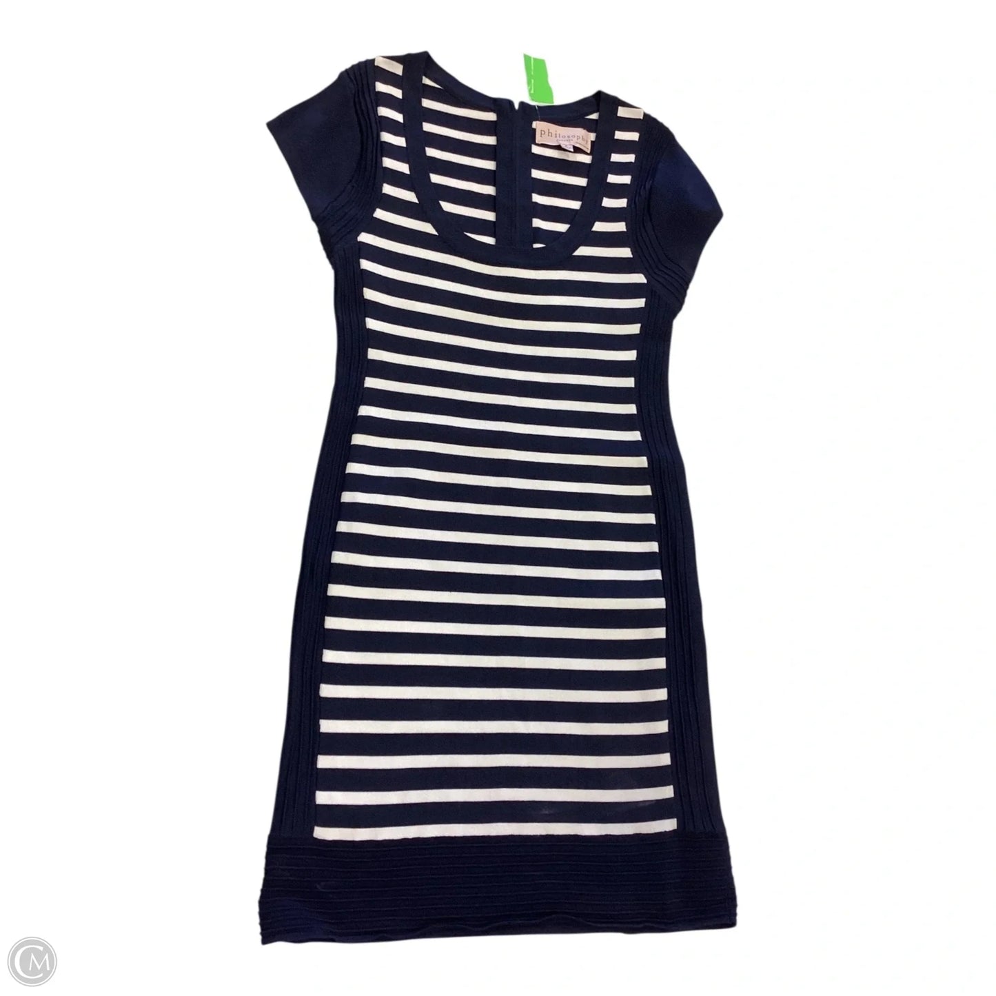 Dress Casual Short By Philosophy In Striped Pattern, Size: S