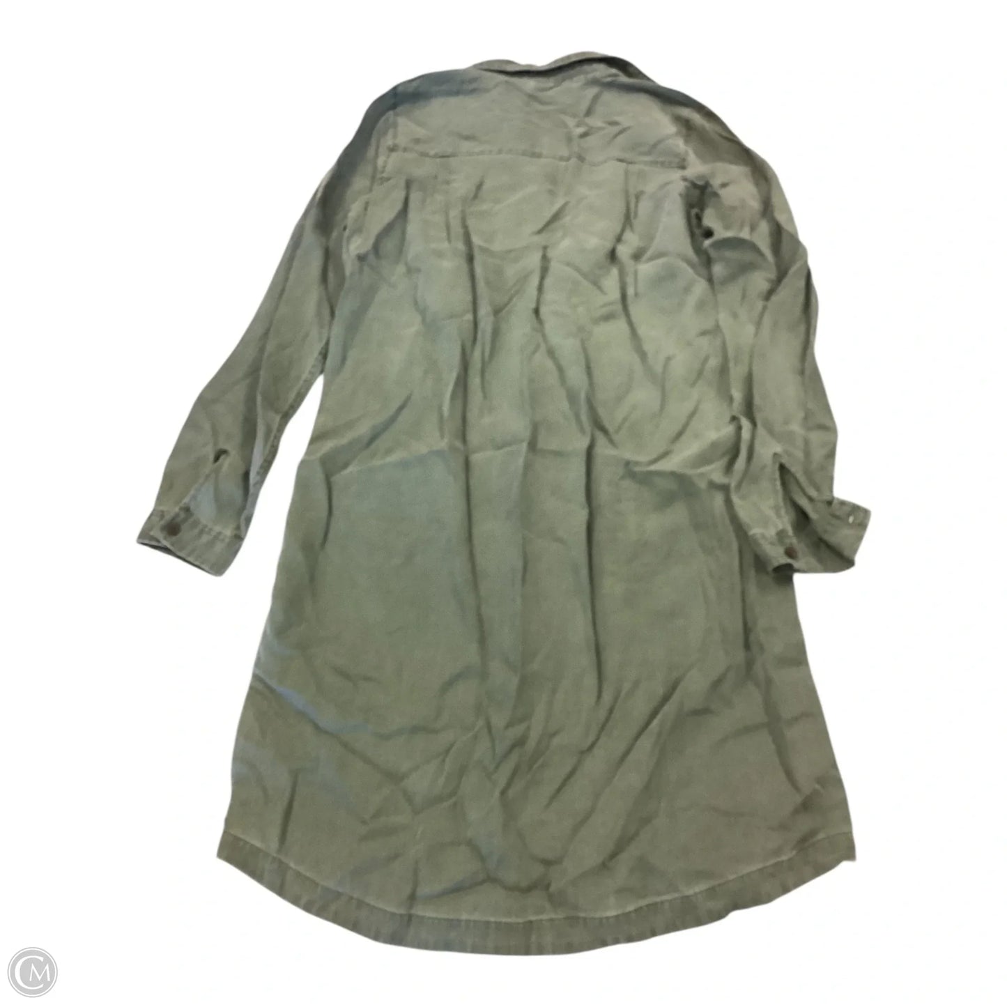 Dress Casual Midi By Old Navy In Green, Size: M