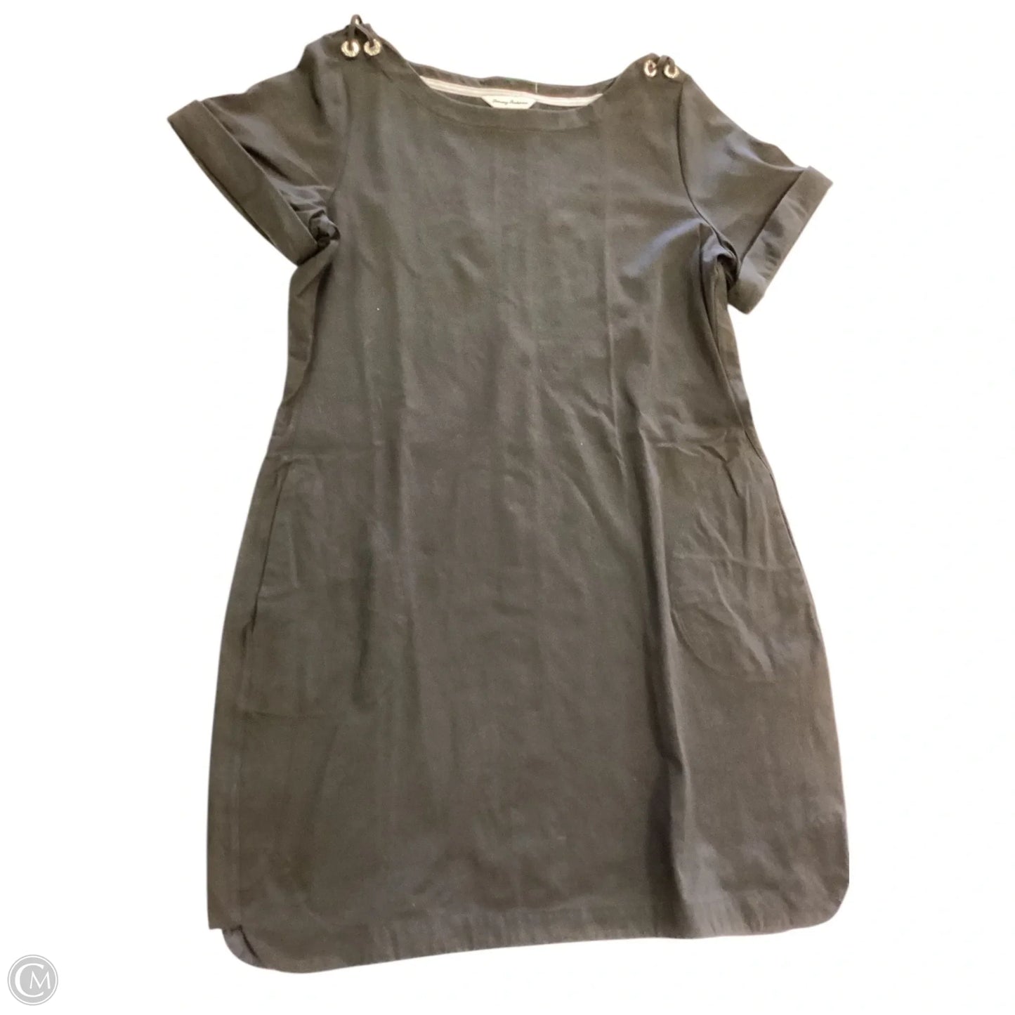 Dress Casual Midi By Tommy Bahama In Black, Size: L