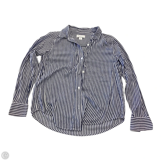Top Long Sleeve By Liz Claiborne In Striped Pattern, Size: S