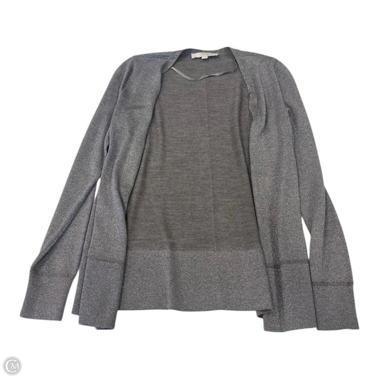 Cardigan By Loft In Brown & Silver, Size: S