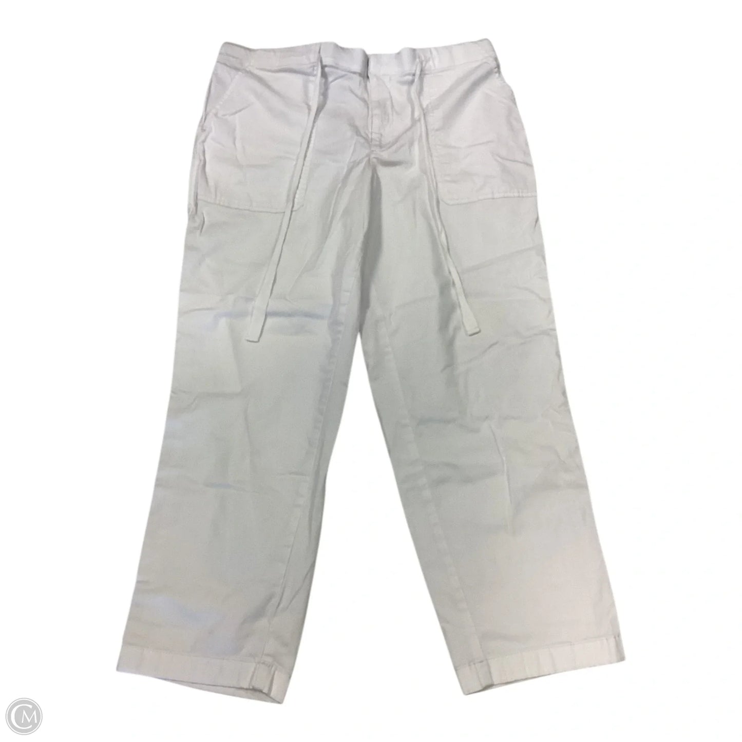 Pants Cropped By Lou And Grey In White, Size: L