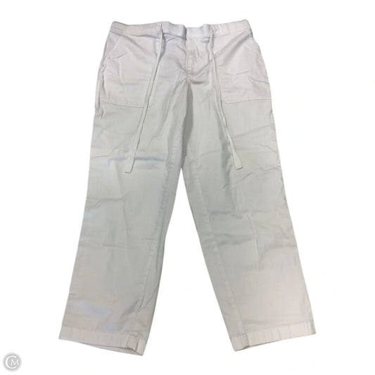Pants Cropped By Lou And Grey In White, Size: L