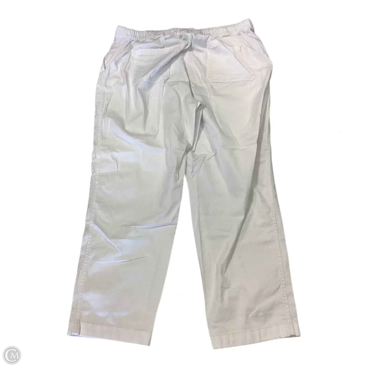 Pants Cropped By Lou And Grey In White, Size: L