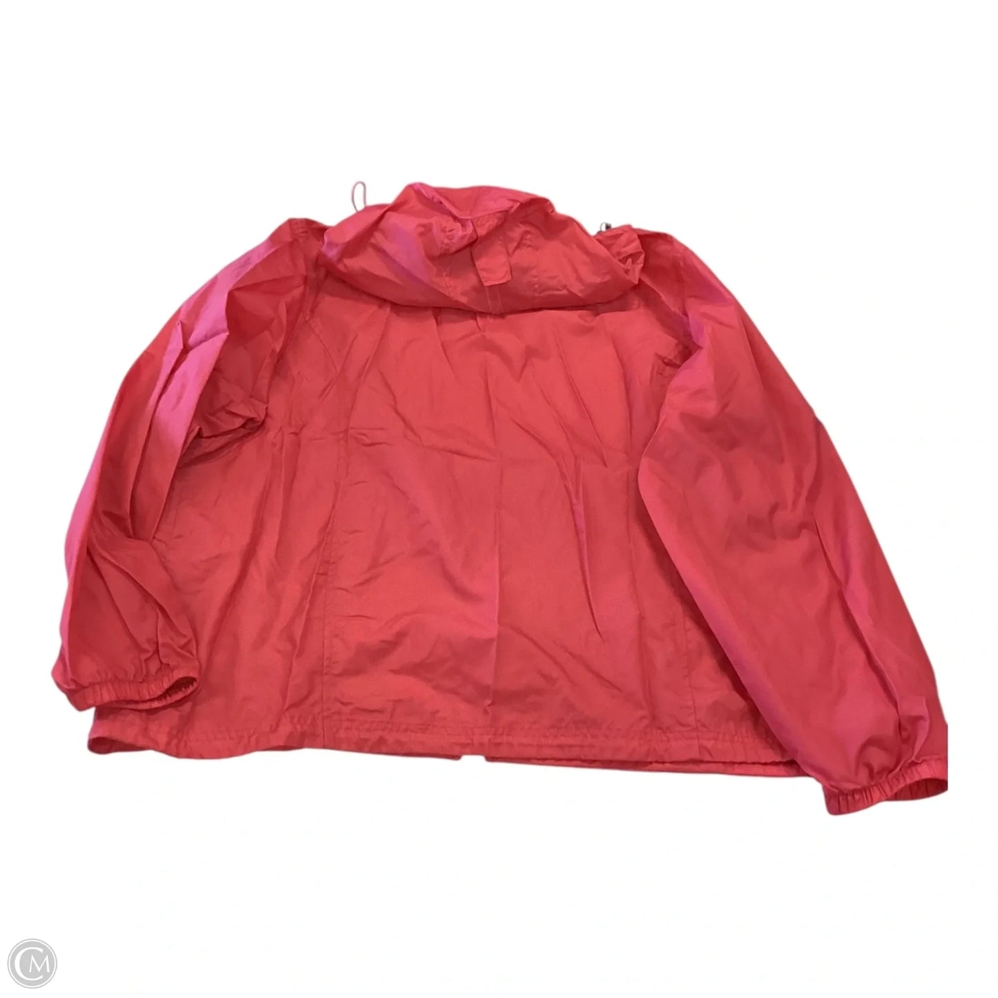 Jacket Windbreaker By L.l. Bean In Coral, Size: 2x