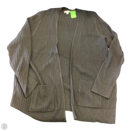 Cardigan By Sonoma In Black, Size: 1x