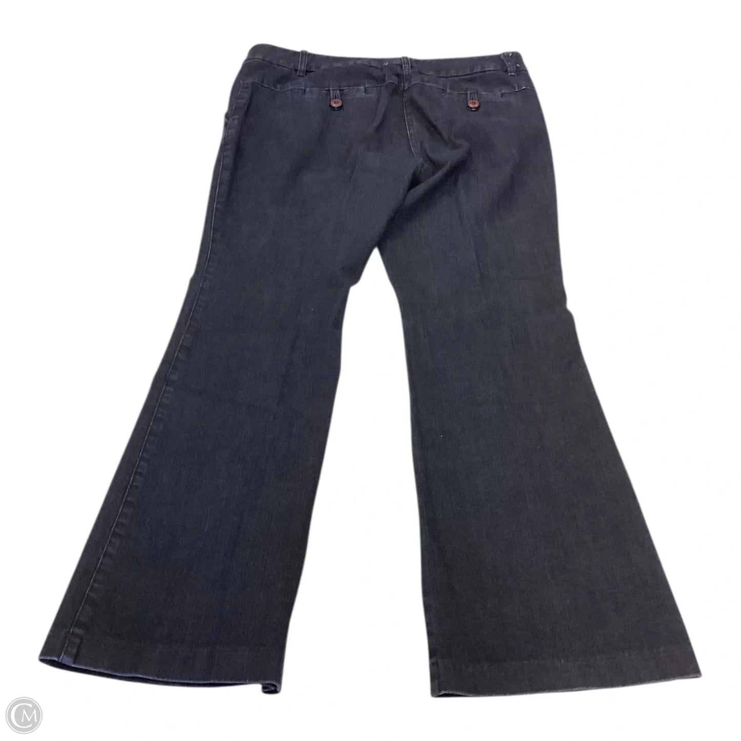 Jeans Flared By Inc In Blue Denim, Size: 12p