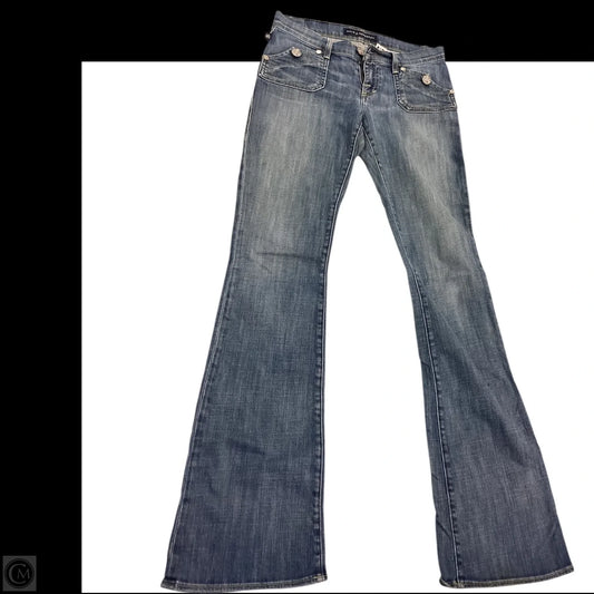 Jeans Boot Cut By Rock And Republic In Blue Denim, Size: 4