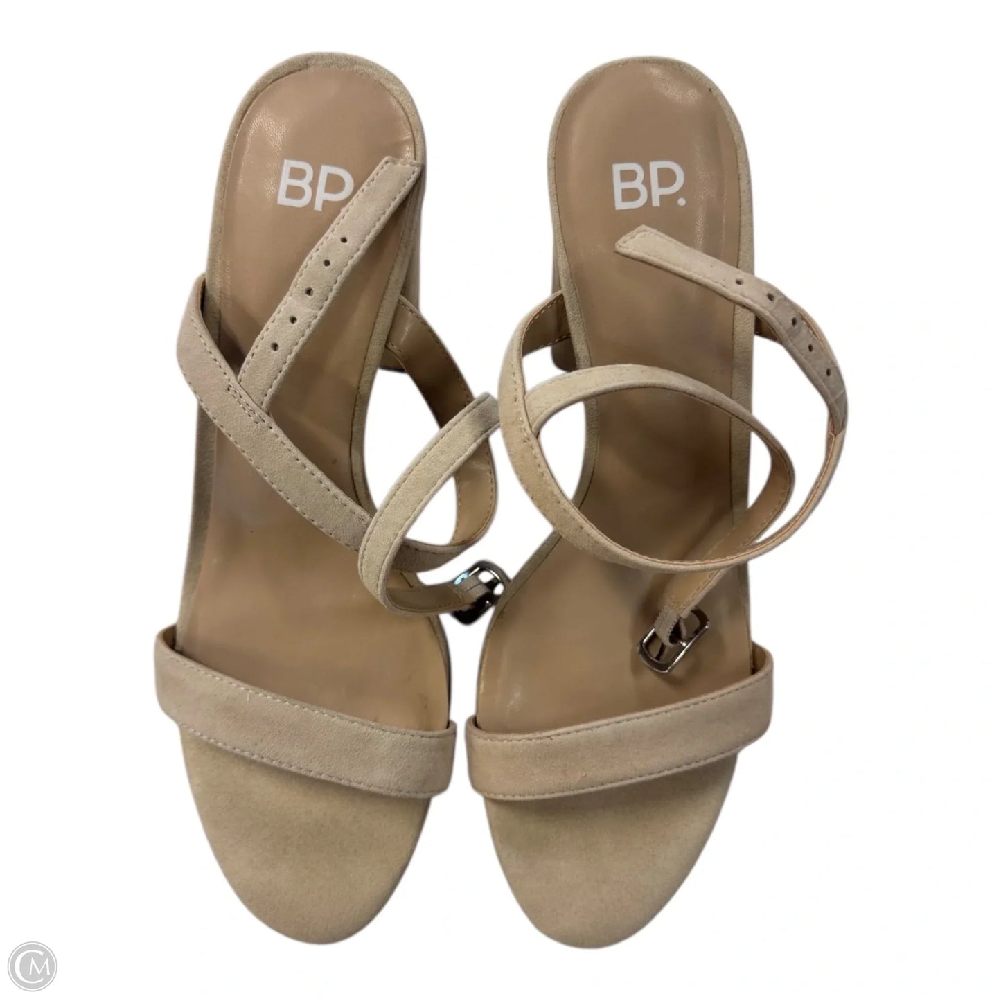 Shoes Heels Block By Bp In Beige, Size: 8