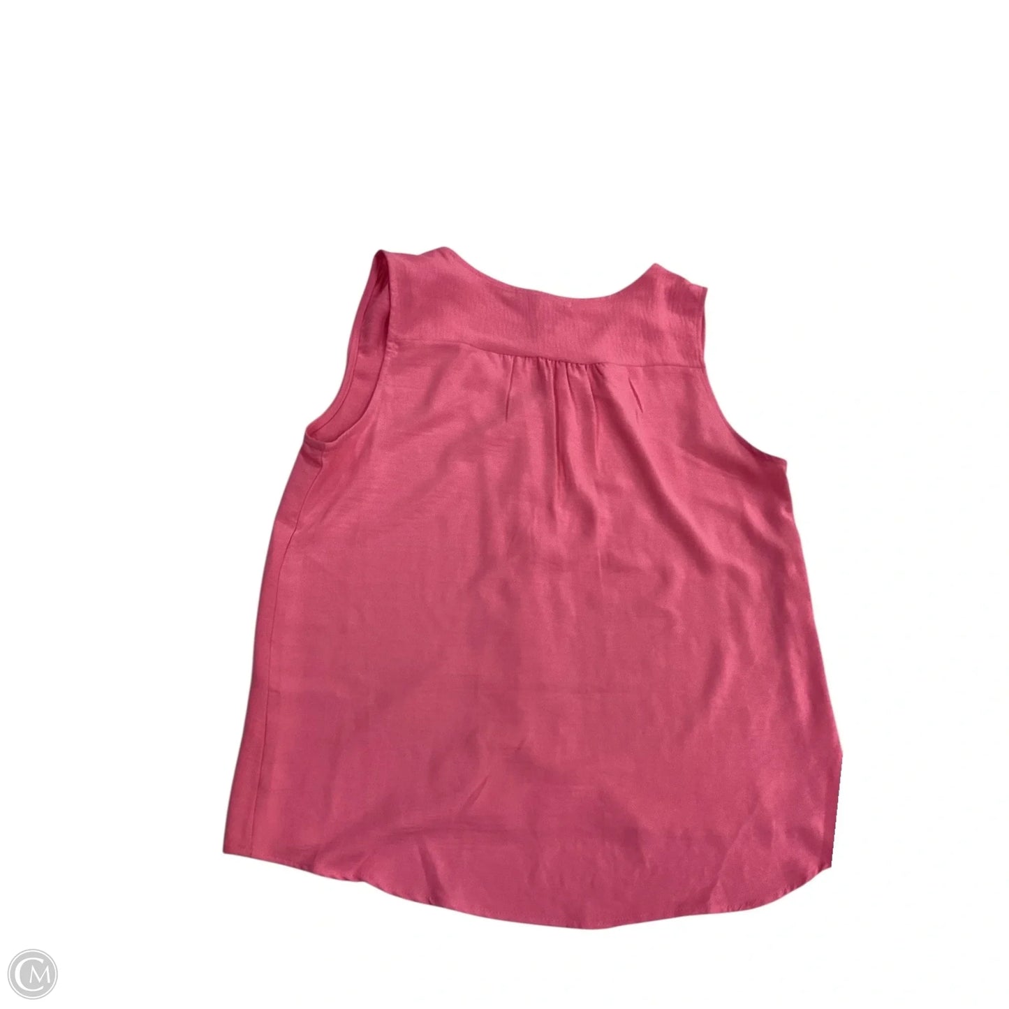 Top Sleeveless Basic By Clothes Mentor In Pink, Size: L