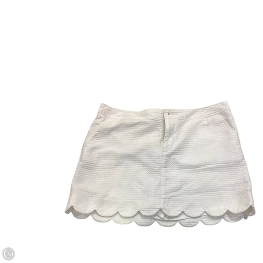 Shorts Designer By Lilly Pulitzer In White, Size: 10