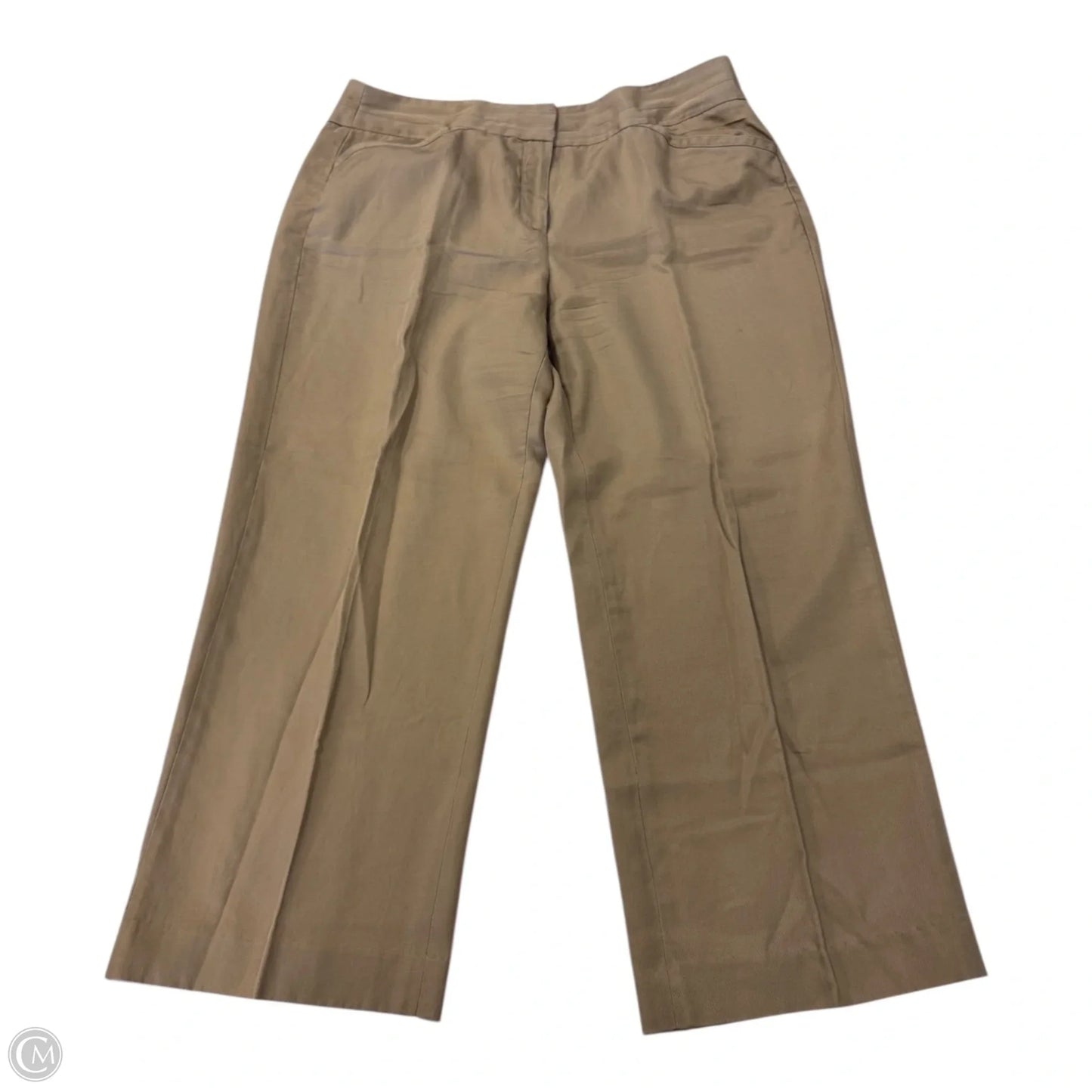 Capris By Peck And Peck In Beige, Size: 10