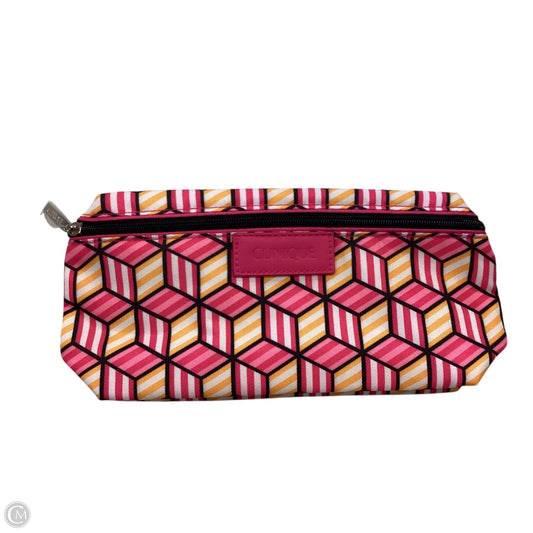 Makeup Bag By Clinique, Size: Medium