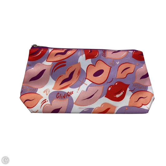 Makeup Bag By Clinique, Size: Medium