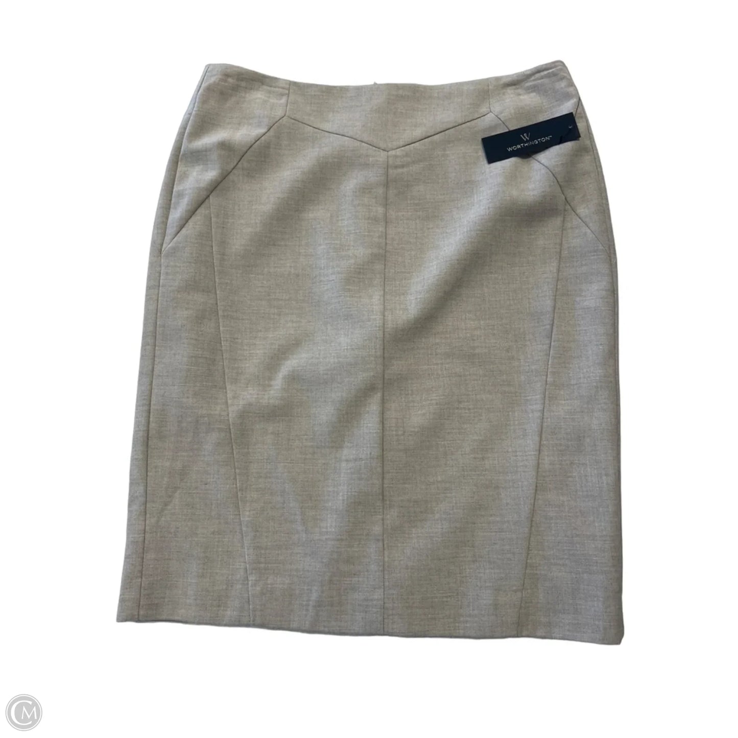 Skirt Midi By Worthington In Beige, Size: 6