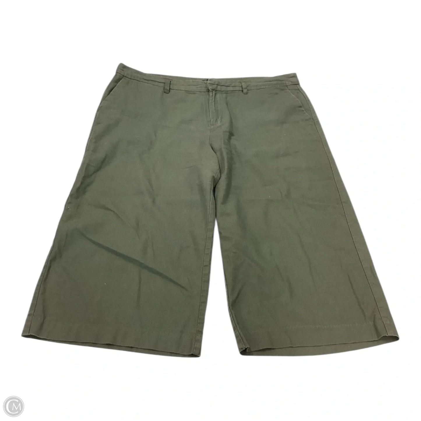 Capris By Gap In Green, Size: 16
