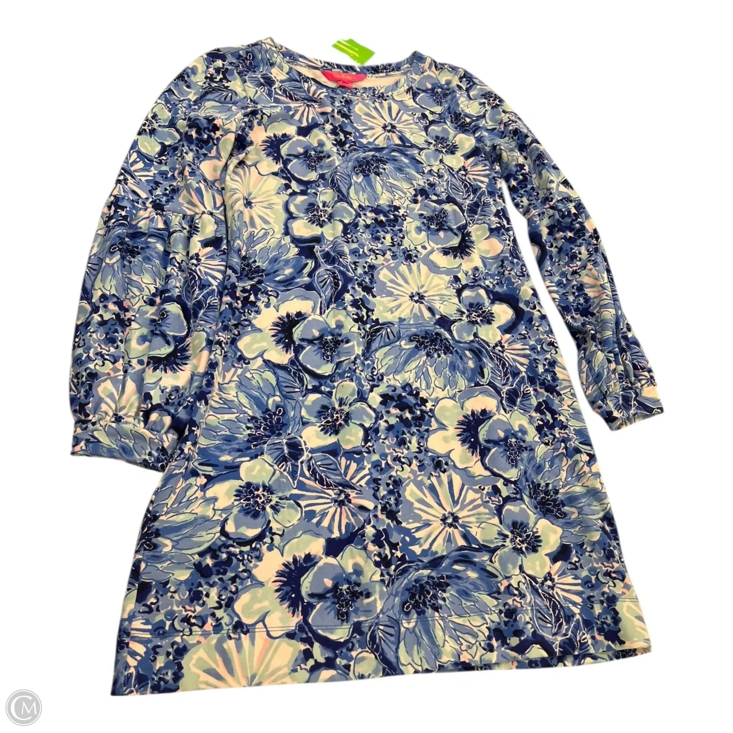 Dress Designer By Lilly Pulitzer In Blue & White, Size: S