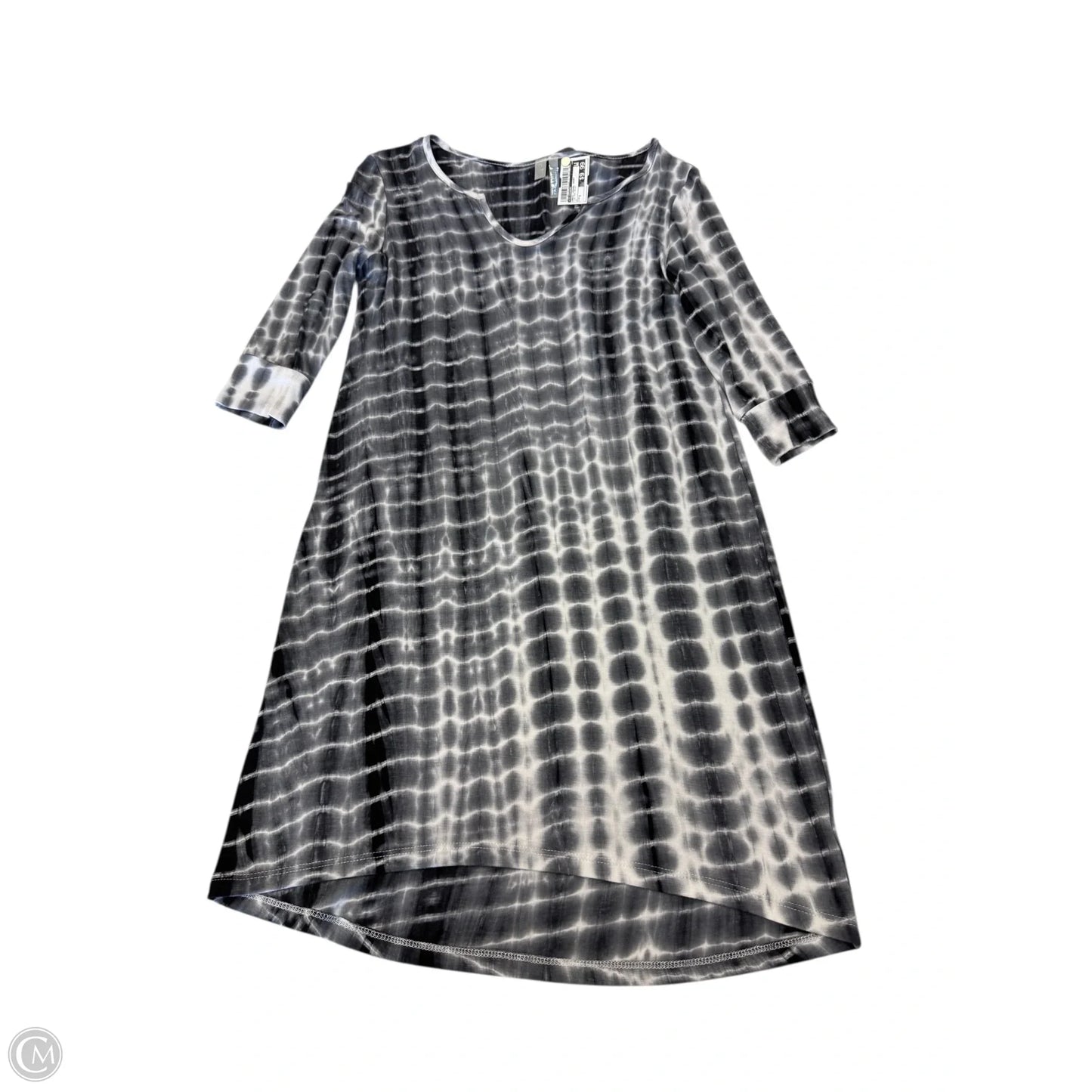 Dress Casual Short By Silverwear In Tie Dye Print, Size: S