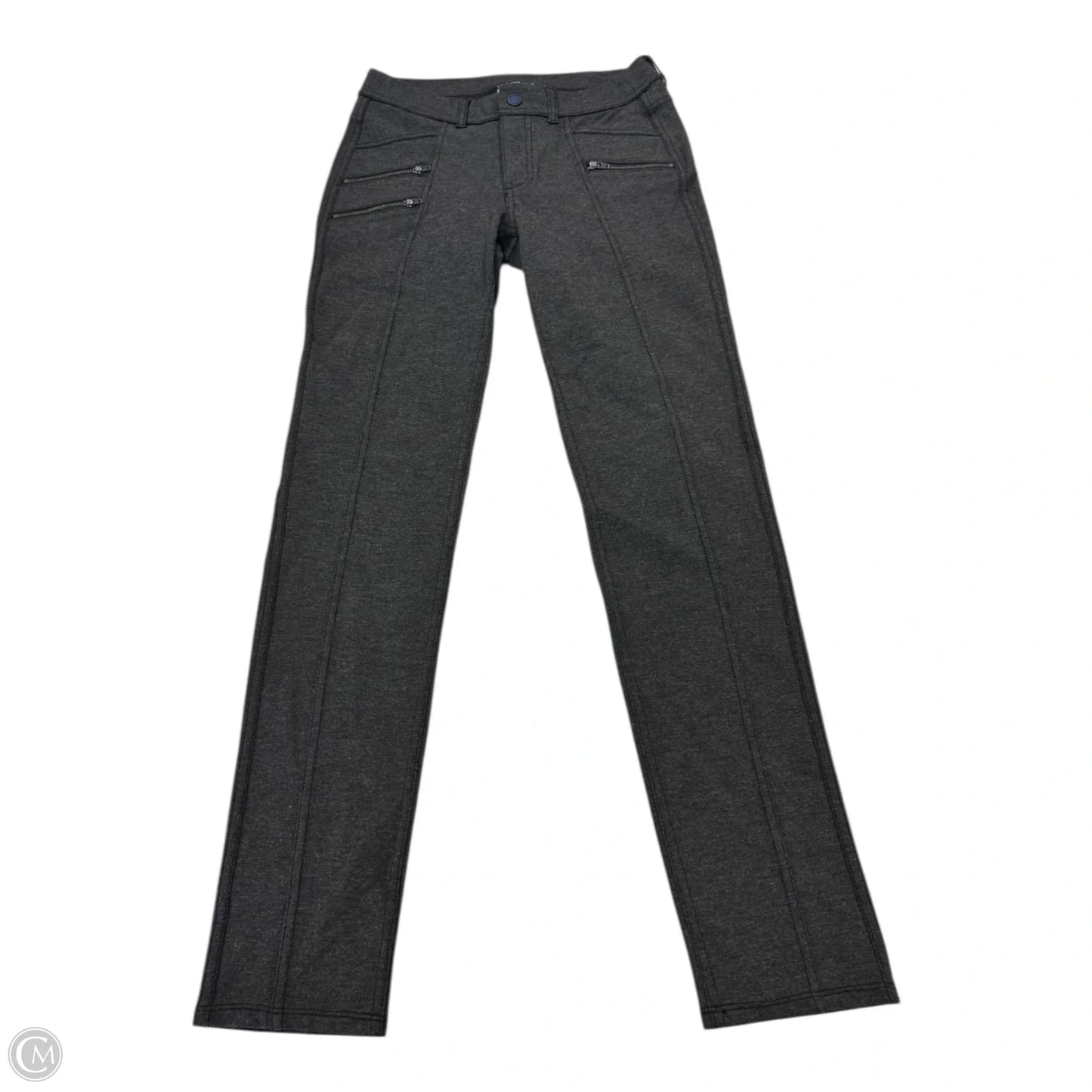 Athletic Leggings By Athleta In Grey, Size: 0