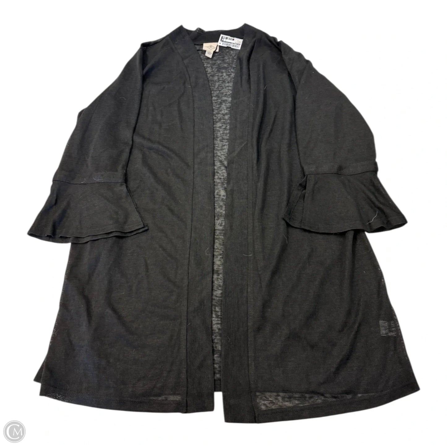 Cardigan By St Johns Bay In Black, Size: 1x