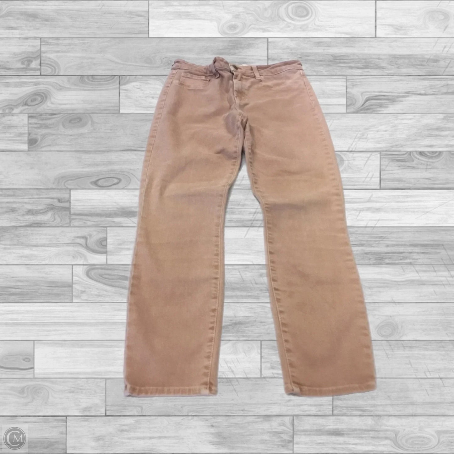 Jeans Straight By Clothes Mentor In Pink Denim, Size: M
