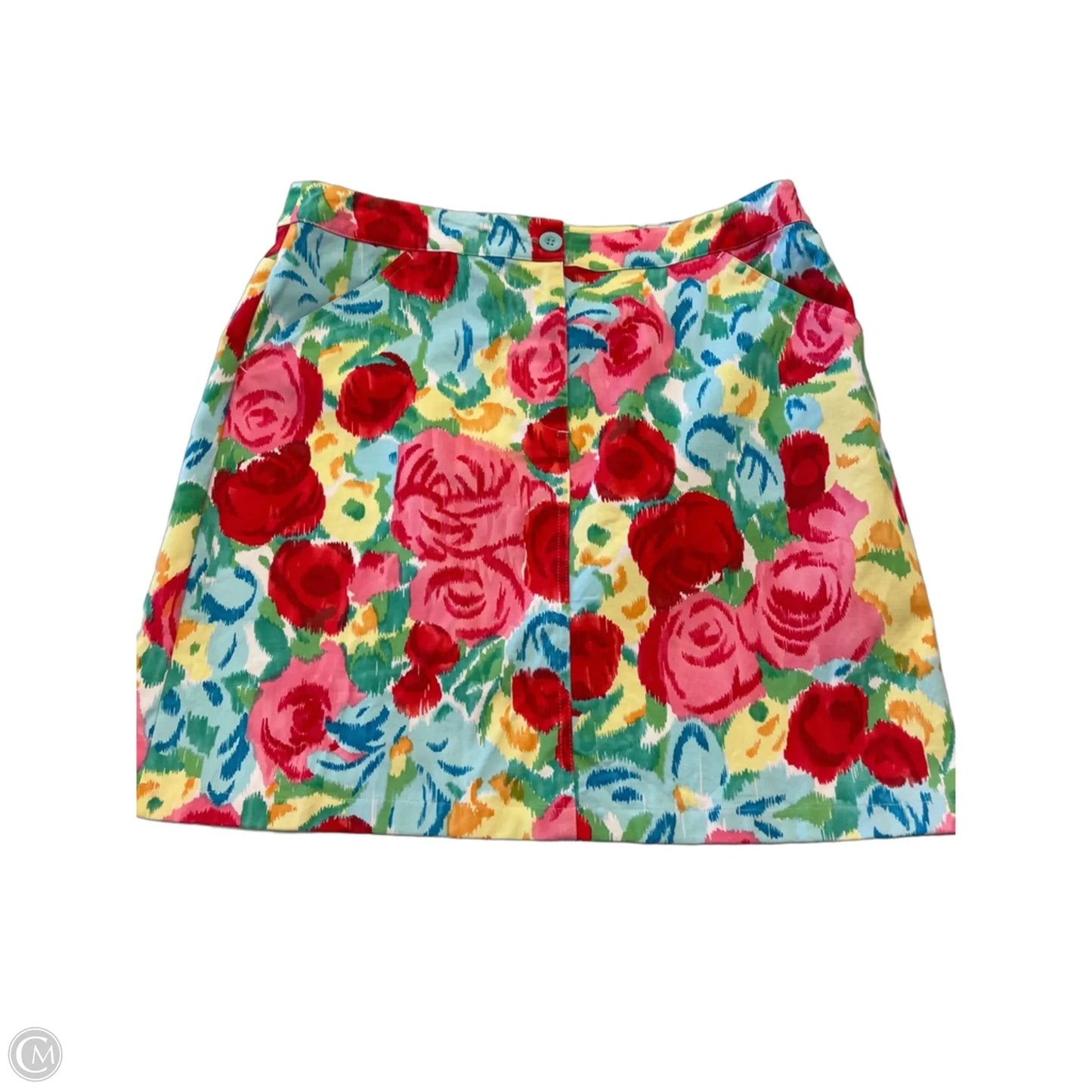Skirt Mini & Short By Talbots In Floral Print, Size: 12