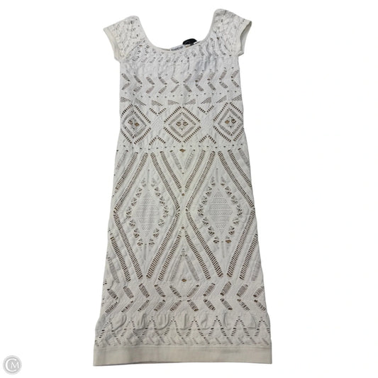 Dress Party Short By Bebe In White, Size: M