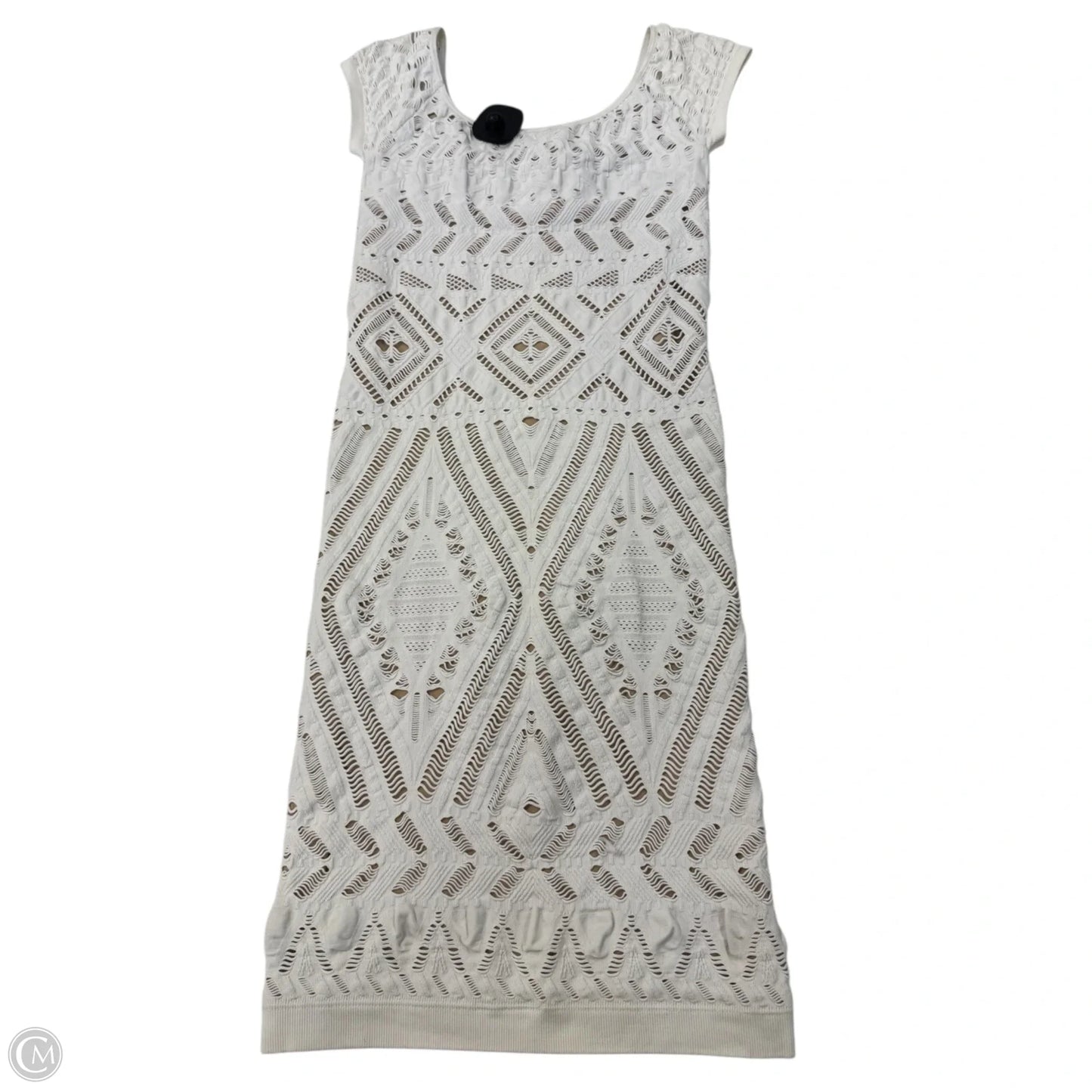 Dress Party Short By Bebe In White, Size: M